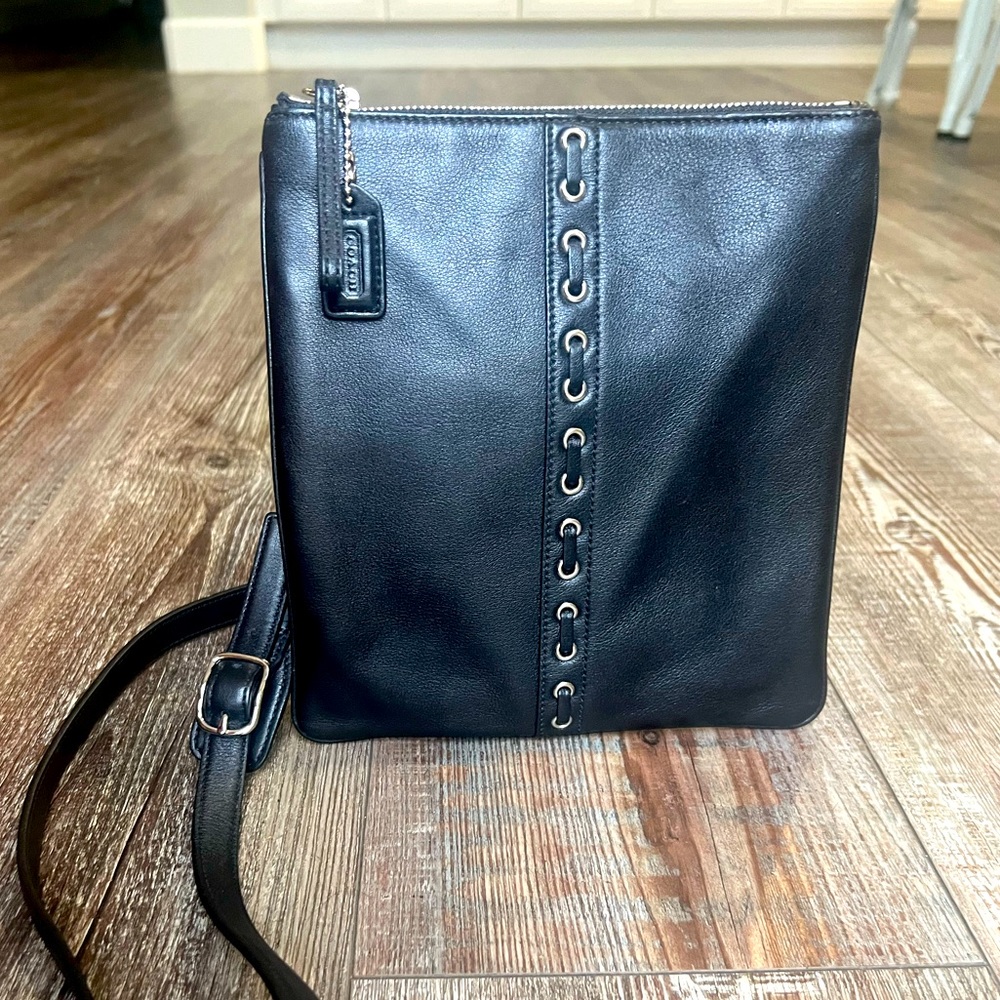 COACH messenger crossbody bag